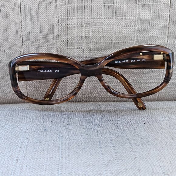 Nine West Women glasses Frame JKB Y6 Brown  Eyeglasses Size 57[]16 130 - Picture 4 of 14